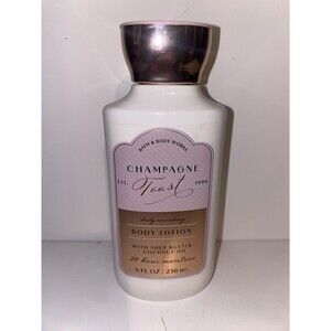 Bath and Body works CHAMPAGNE TOAST  Body LOTION cream Shea Vitamin E 8 oz